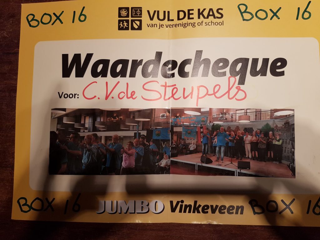 waarde cheque